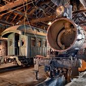 THE EAST BROAD TOP RAILROAD GRINDING GEARS