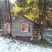 COOK FOREST STATE PARK LOG CABIN IV