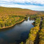Weiser State Forest Aerial View
