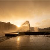 FOUNTAIN AT THE CONFLUENCE, POINT STATE PARK