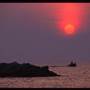 PRESQUE ISLE STATE PARK AT SUNSET