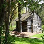 LYNFORD LARDNER CABIN, TREXLER MEMORIAL PARK