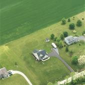 TRADITIONAL HOME, NEW OXFORD; AERIAL & LANDSCAPE VIEWS