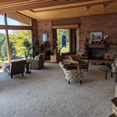 MOUNTAINTOP MID-CENTURY MODERN ESTATE, INTERIOR