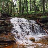 Rapp Run Falls, Clarion County