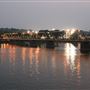WALNUT STREET BRIDGE AT DUSK