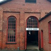 CAMBRIA IRON WORKS SMITH SHOP, EXTERIOR