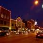 INDIANA-DOWNTOWN AT NIGHT