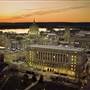 HARRISBURG AT SUNSET