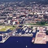 LAKE ERIE AERIAL VIEW