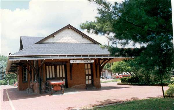 BELLEFONTE RAILROAD STATION