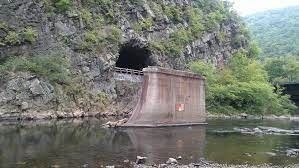 Lehigh Gorge State Park's Turn Hole Tunnel, Carbon County