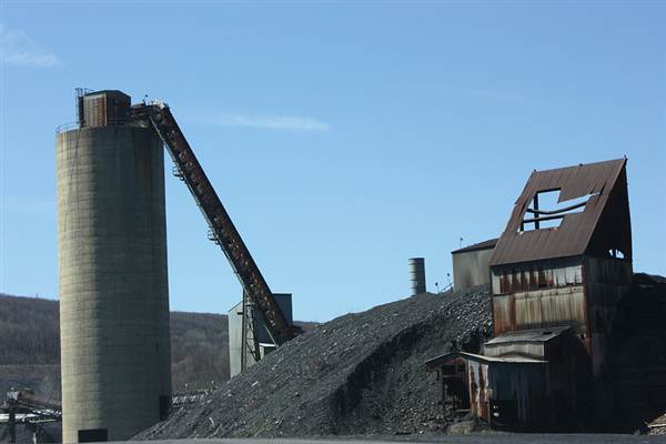 ANTHRACITE COAL YARD, SCHUYLKILL COUNTY