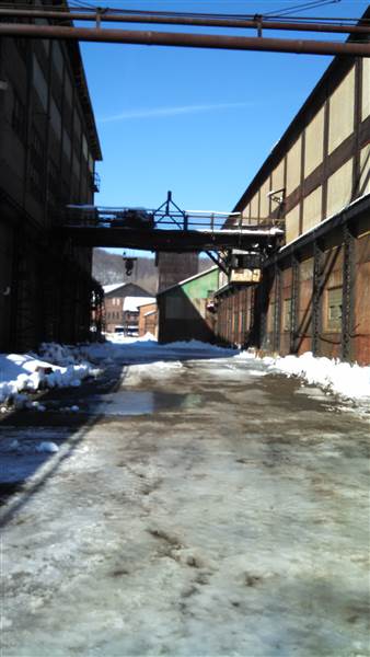 CID PARK FORMER STEEL MILL EXTERIOR, JOHNSTOWN