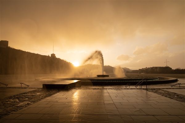 FOUNTAIN AT THE CONFLUENCE, POINT STATE PARK