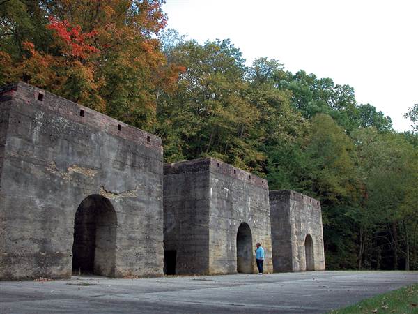 CANOE CREEK STATE PARK LIMESTONE KILNS