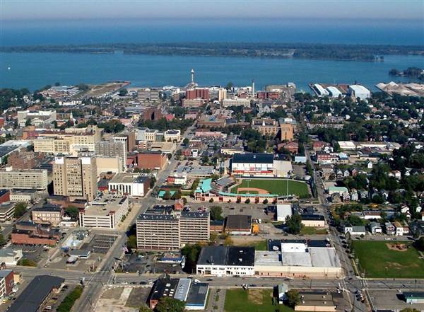 ERIE, AERIAL VIEWS