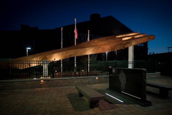THE NATIONAL IRON & STEEL HERITAGE MUSEUM, WTC STEEL TRIDENT