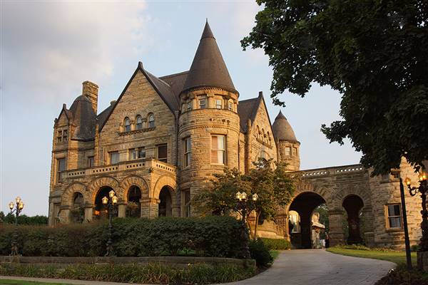 BUHL MANSION, EXTERIOR, GREENHOUSE & GARDENS