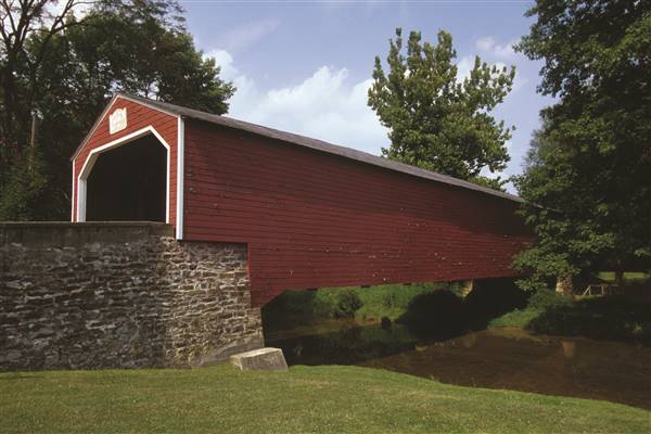 KREIDERSVILLE COVERED BRIDGE, NORTHAMPTON COUNTY
