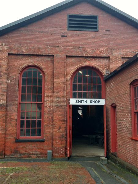 CAMBRIA IRON WORKS SMITH SHOP, EXTERIOR