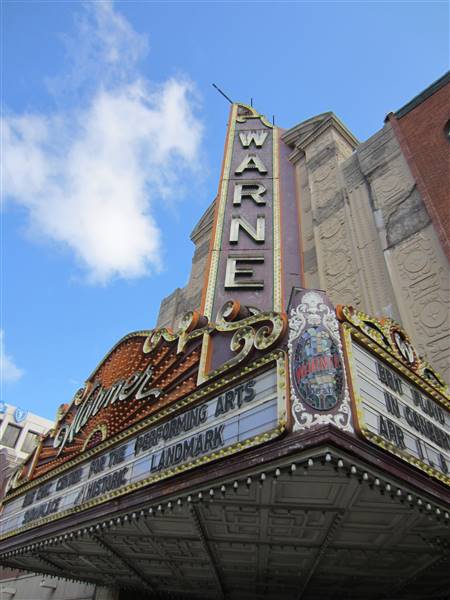 WARNER THEATRE MARQUEE